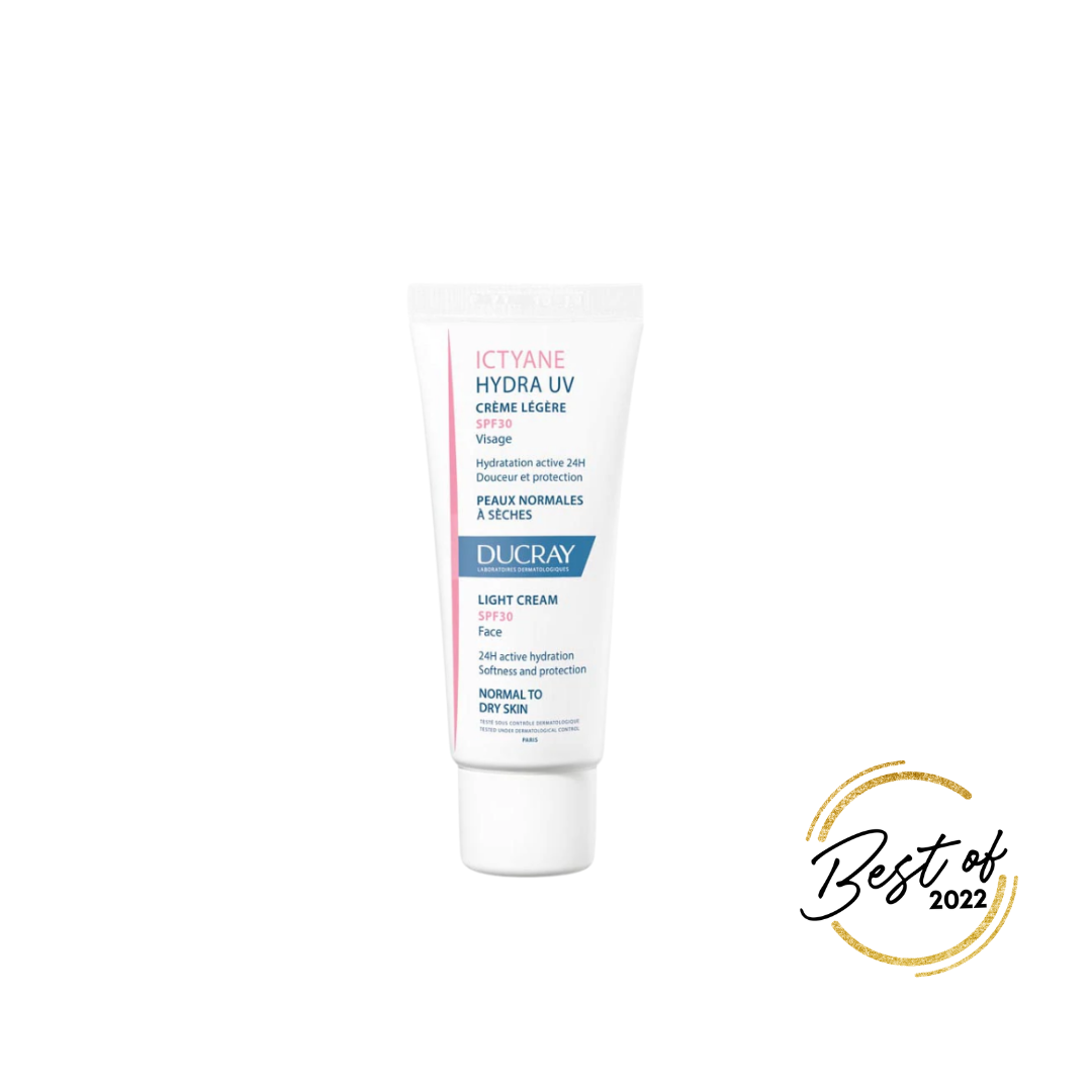 Ducray Ictyane Hydra light UV Cream Face Spf30 40ml - Medaid - Lebanon