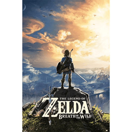 THE LEGEND OF ZELDA - BREATH OF THE WILD (SUNSET) (MAXI POSTER) By PYRAMID - Medaid International