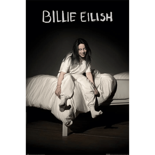 BILLIE EILISH - WHEN WE FALL ASLEEP WHERE DO WE GO) (MAXI POSTER) By PYRAMID - Medaid International