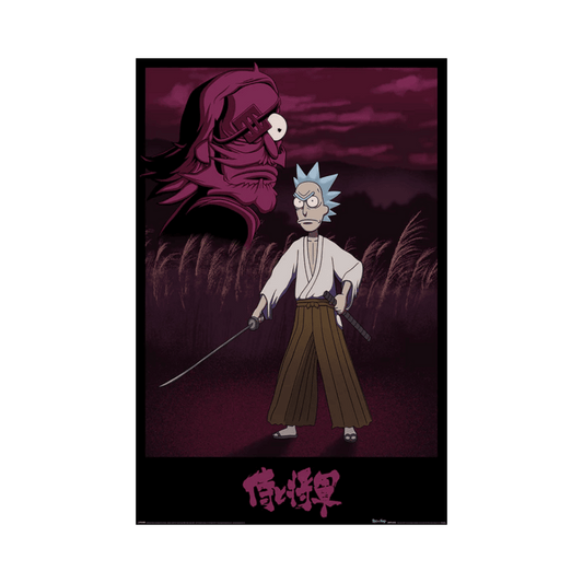 RICK AND MORTY - SAMURAI RICK (MAXI POSTERS) By Pyramid - Medaid International