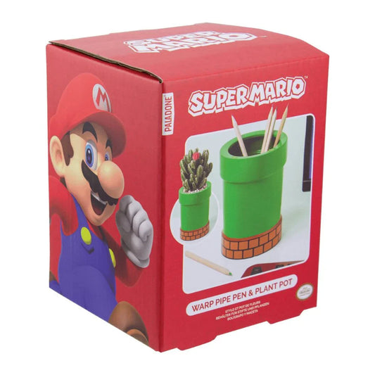 Super Mario Pipe Plant and Pen Pot - Medaid International