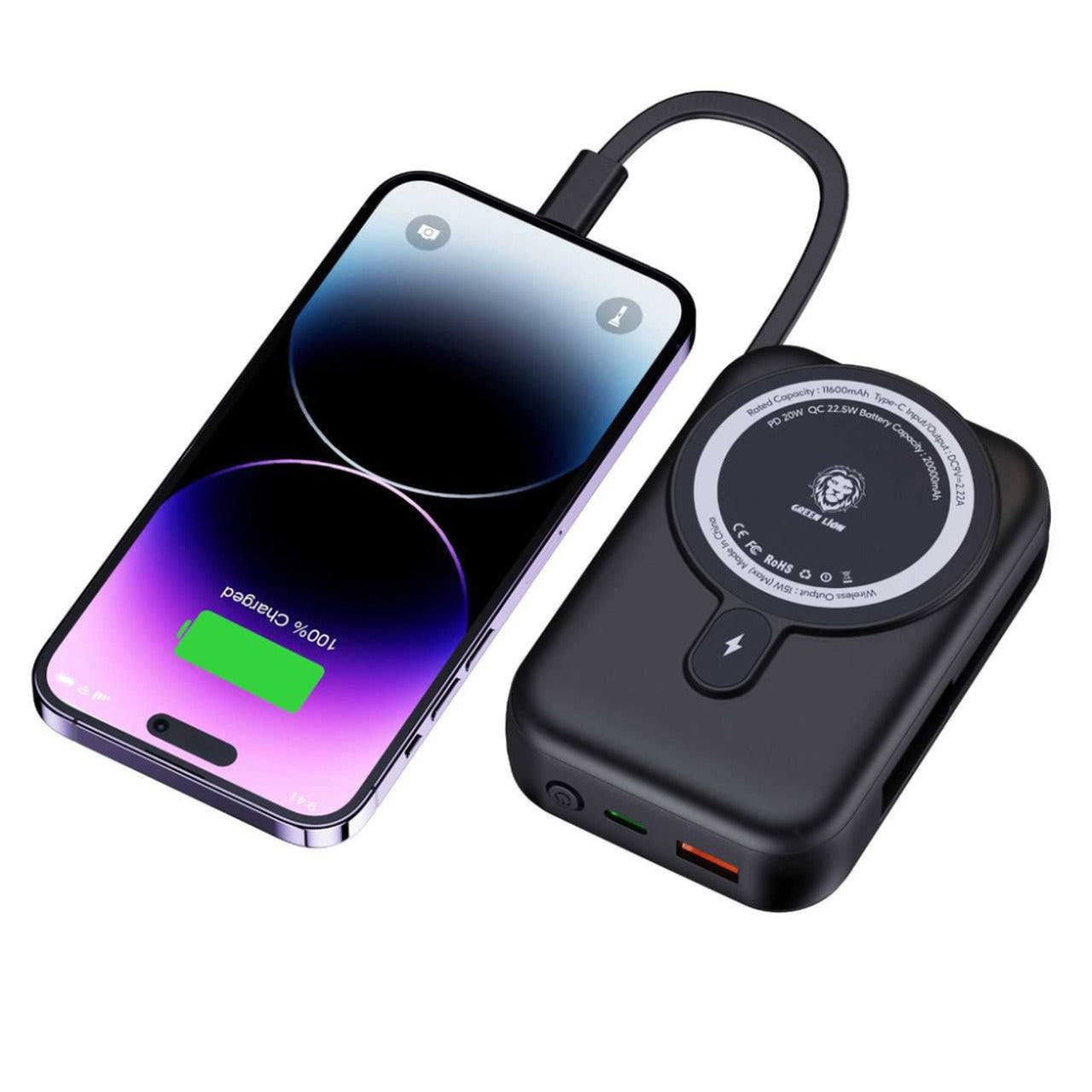 10000mAh Portable Power Bank