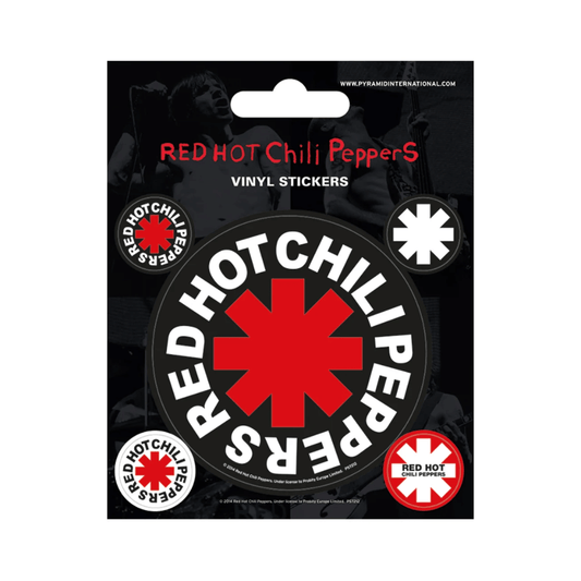 RED HOT CHILI PEPPERS - STAR OF AFFINITY (STICKER PACKS) By PYRAMID - Medaid International