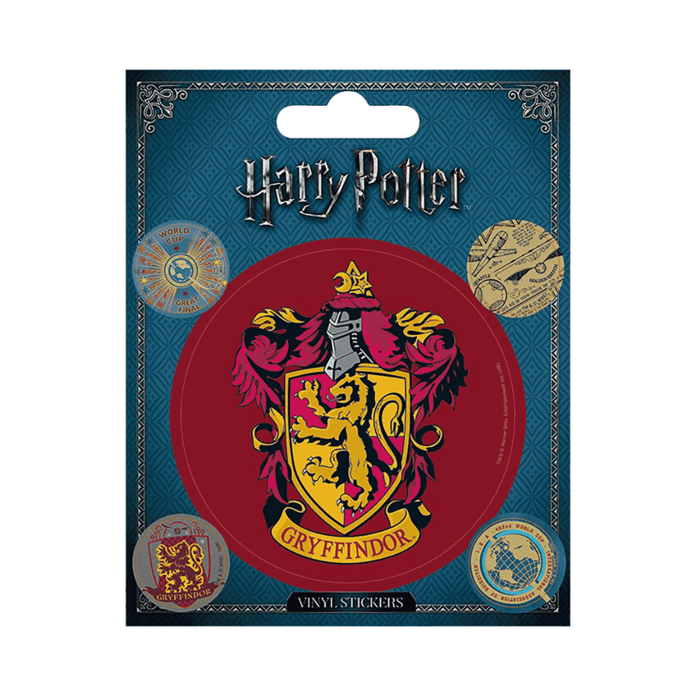HARRY POTTER - GRYFFINDOR (VINYL STICKER PACK) By Pyramid - Medaid International
