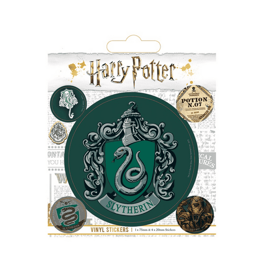 HARRY POTTER - SLYTHERIN (VINYL STICKER PACK) By Pyramid - Medaid International