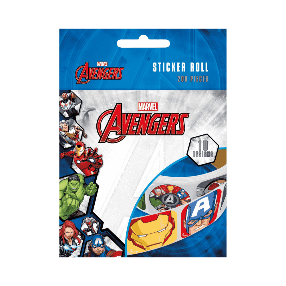 AVENGERS - ASSEMBLE ( 200 STICKER BOX ) By Pyramid - Medaid International