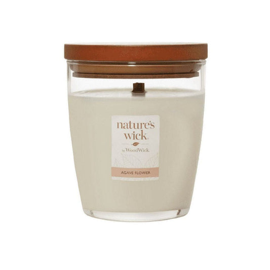 Nature's Wick Jar Candle Agave Flower, Medium1.0ea - Medaid
