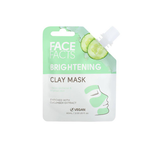 Face Facts Brightening Clay Mud Mask 60ml - Medaid