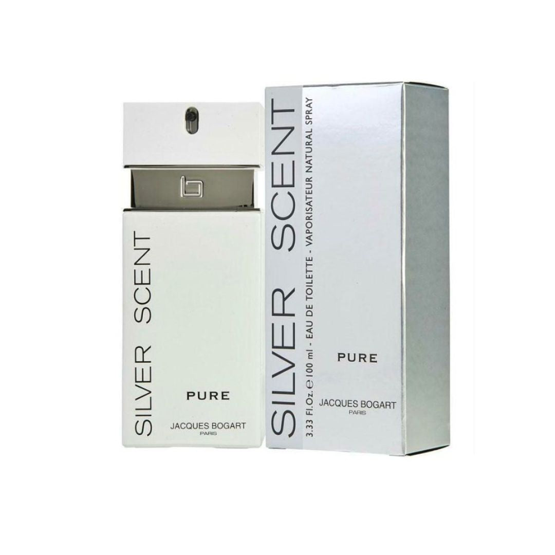 Jacques Bogart Silver Scent Pure Eau De Toilette 100ml - Medaid