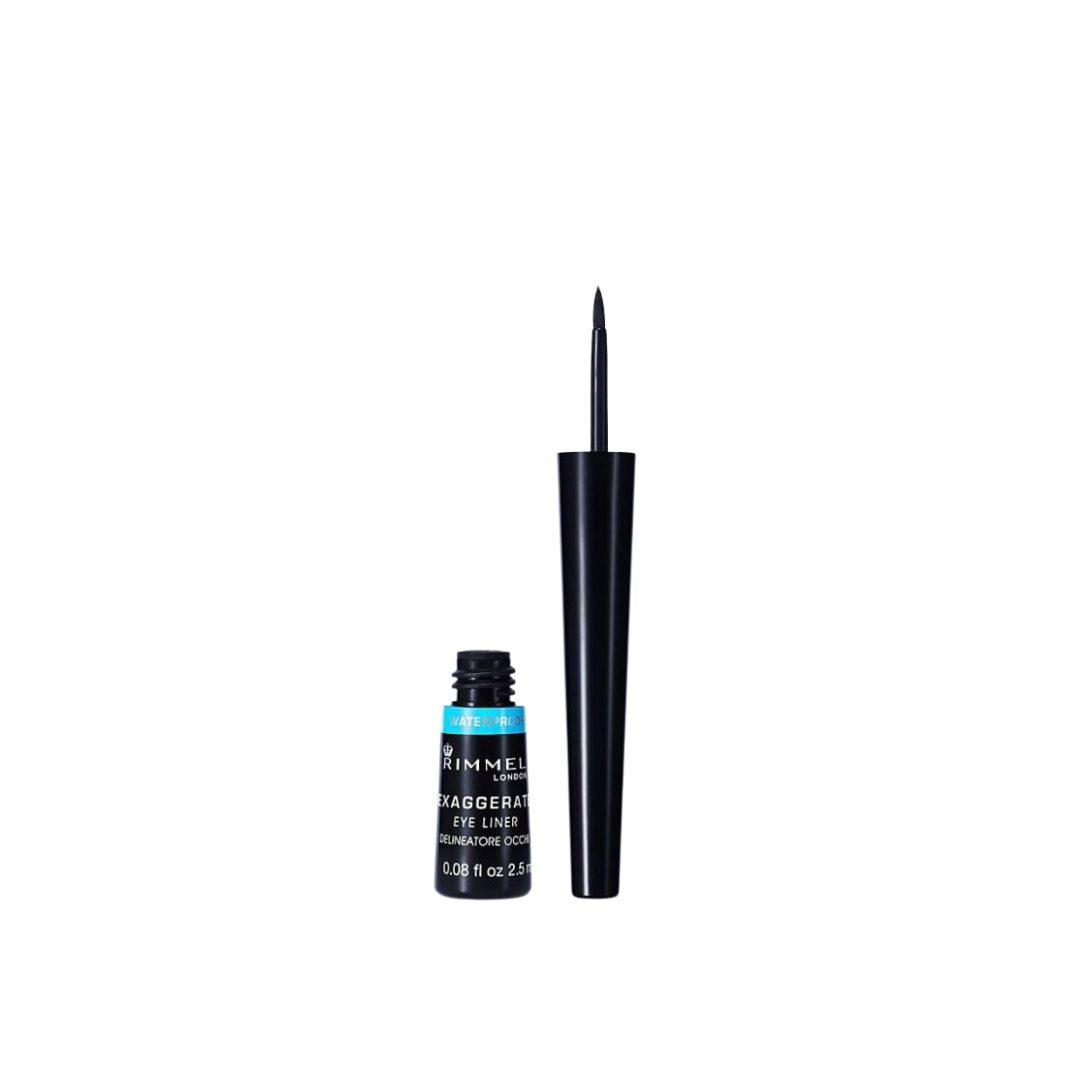 Rimmel Exaggerate Liquid Eyeliner Waterproof Black - Medaid - Lebanon