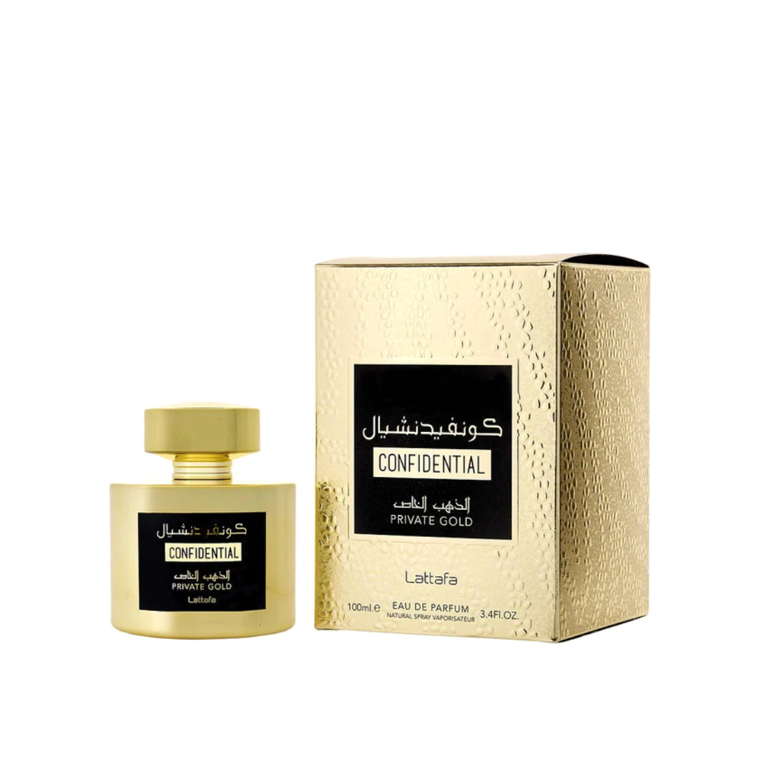 Lattafa Confidential Gold Perfume 100ml