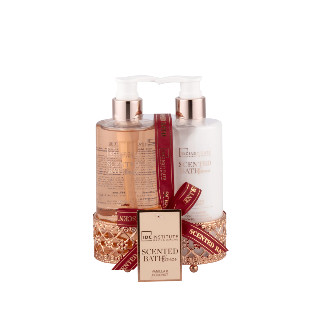 IDC Institute Bath Bronze Vanilla & Coconut Set 2pcs - Medaid International