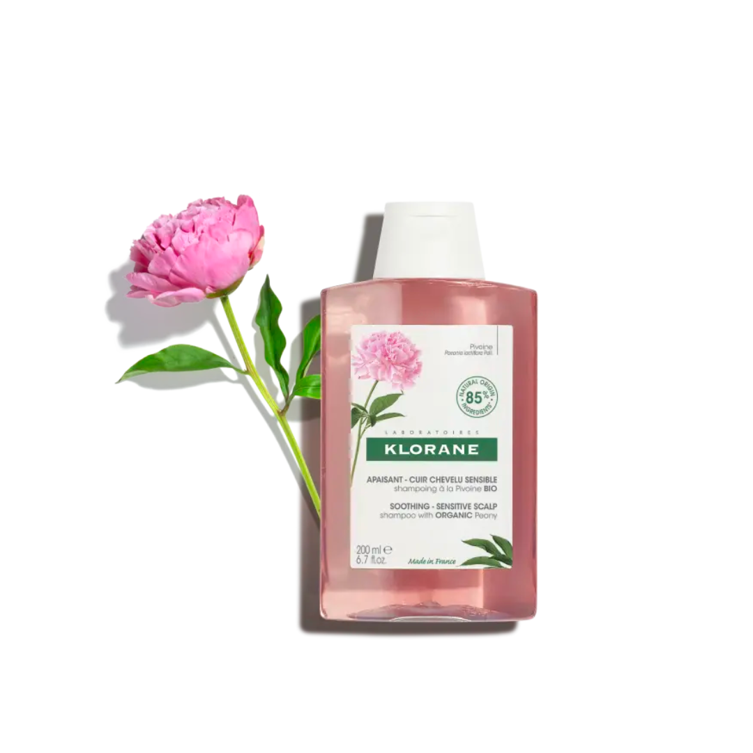 Klorane Shampoo With Peony For Sensitive And Irritated Scalp 200ml