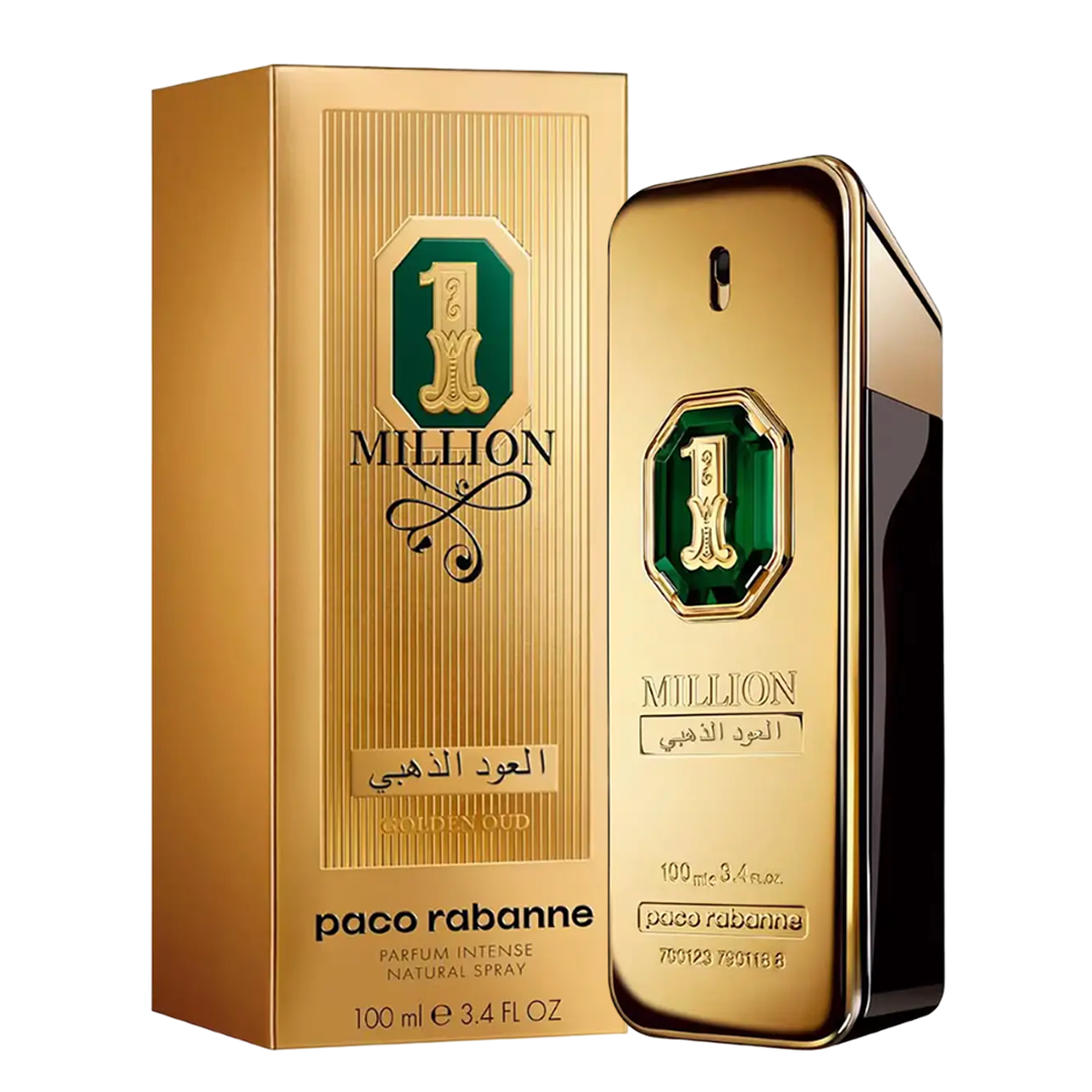 Paco Rabanne 1 Million Golden Oud Parfum Intense Pour Homme - 100ml - Medaid