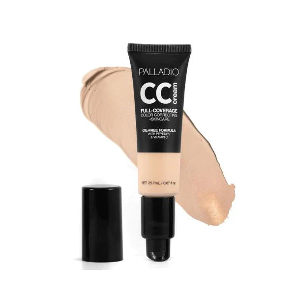 Palladio CC cream full coverage  color correcting + skin care 25.7ml - Medaid