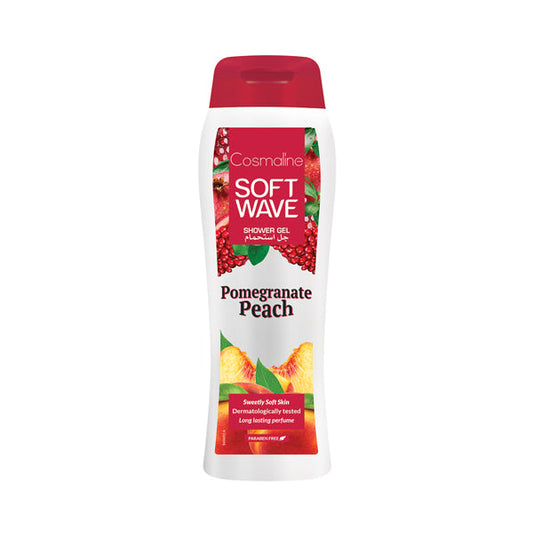 Cosmaline Soft Wave Sweet Escape Shower Gel - Pomegranate Peach 400ml - Medaid - Lebanon