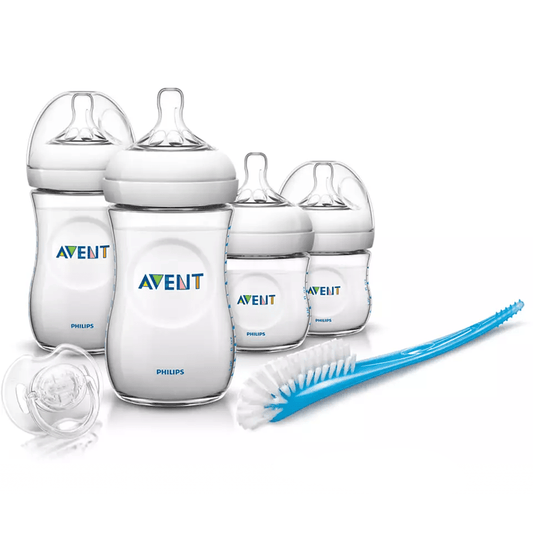 avent newborn natural starter 6 pcs set plain 838/11