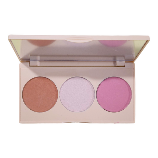 Dali Trio Palette, Bronzer, Highlighter & Blush - Medaid International