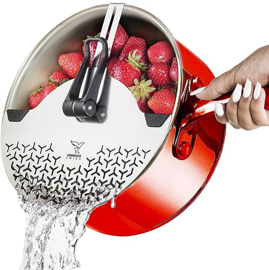 Premium Stainless Steel Strainer & Colander - Medaid - Lebanon