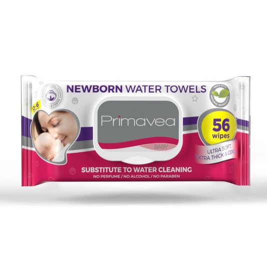 Primavea Natural Newborn Water Wipes * 56 - Medaid