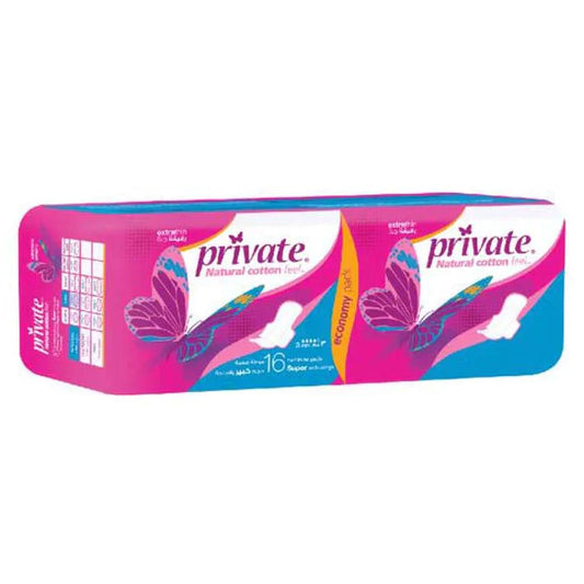 PRIVATE EXTRA THIN SUPER ECONOMY PACK 16'S - Medaid International