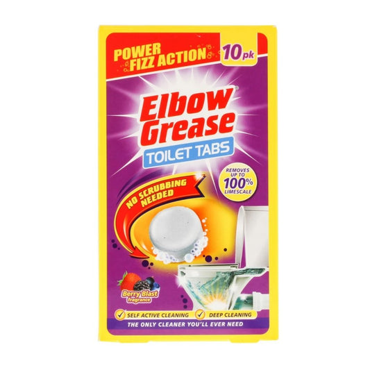 ELBOW GREASE 10X30G TOILET TABS -  Berry - Medaid International