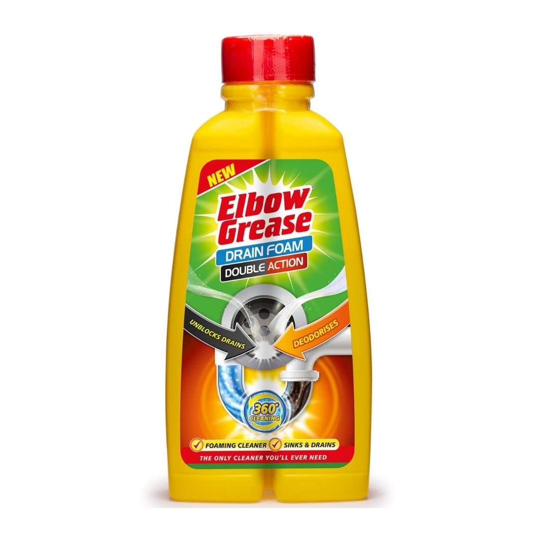 ELBOW GREASE DRAIN FOAMER DOUBLE ACTION - Medaid International