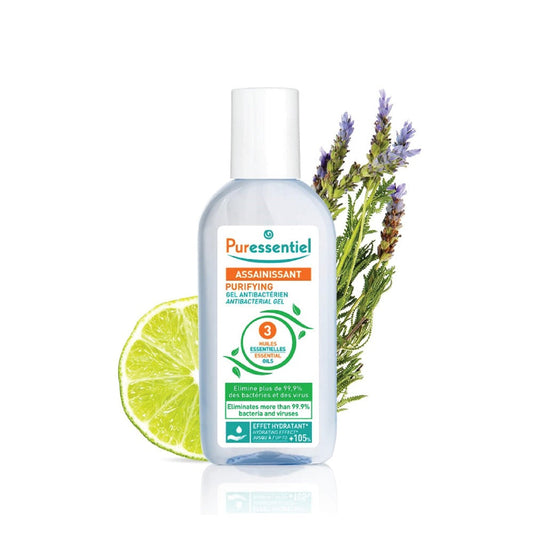 Puressentiel Antibacterial Gel With 3 Essential Oils 80ml - Medaid