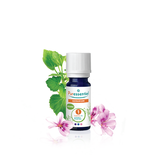 Puressentiel Organic Essential Oil Geranium - 5ml - Medaid