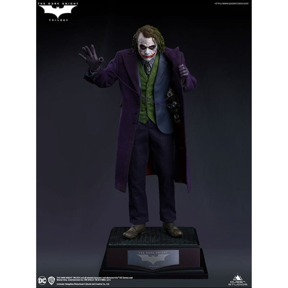 The Dark Knight Joker 1/4 Scales Regular Edition Statue by Queen Studios - Medaid International