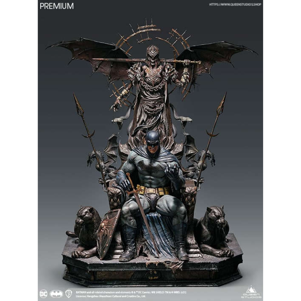 Batman on Throne 1:4 Scale Statue by Queen Studios - Medaid International