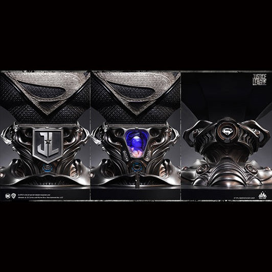 DC Superman ( Black Suit ) Life-size Bust By Queen Studios - Medaid International