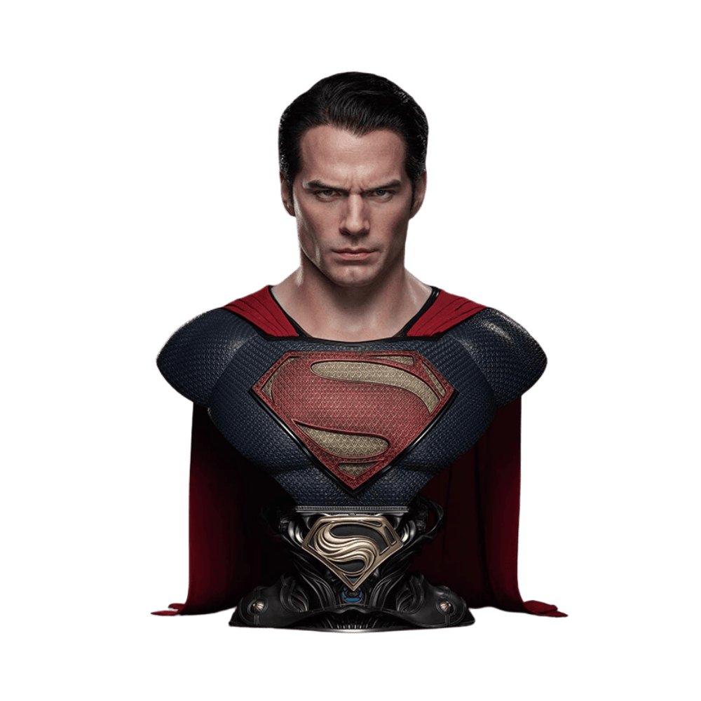 DC Superman ( Red & Blue Suit ) Life-size Bust By Queen Studios - Medaid International