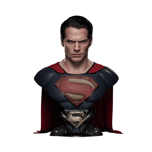 DC Superman ( Red & Blue Suit ) Life-size Bust By Queen Studios - Medaid International