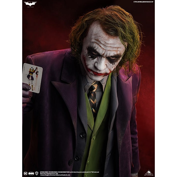 DARK KNIGHT - Joker 1/1 Lifesize Statue By Queen Studios - Medaid International