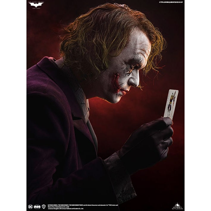 DARK KNIGHT - Joker 1/1 Lifesize Statue By Queen Studios - Medaid International