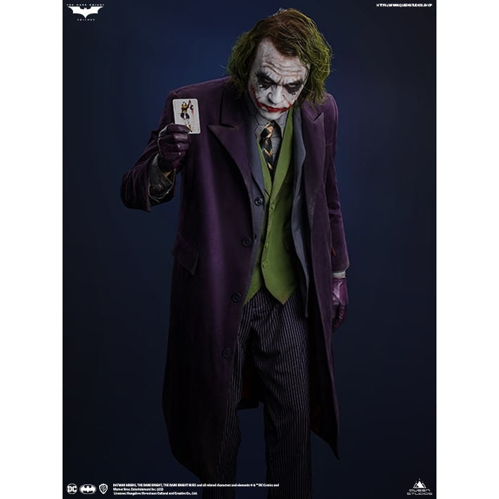 DARK KNIGHT - Joker 1/1 Lifesize Statue By Queen Studios - Medaid International