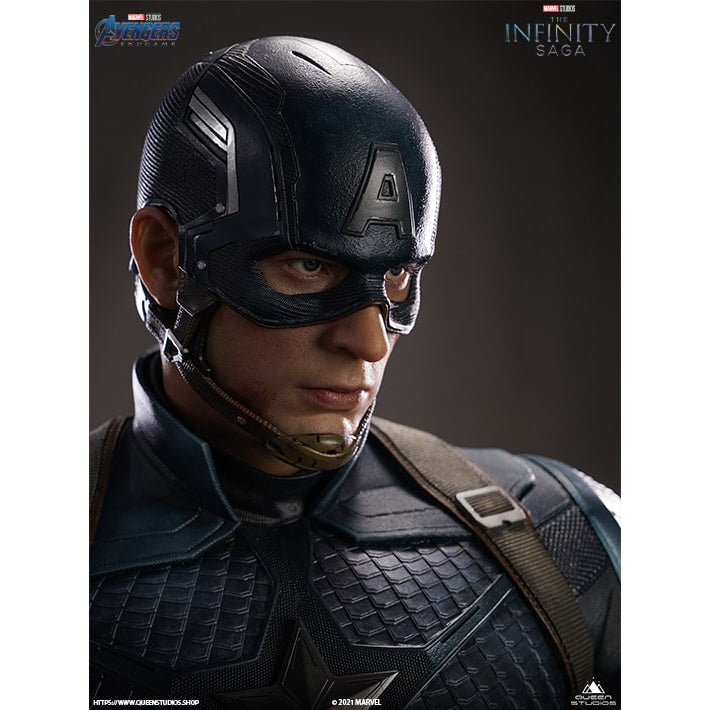 Marvel Captain America 1/2 Statue By Queen Studios - Medaid International