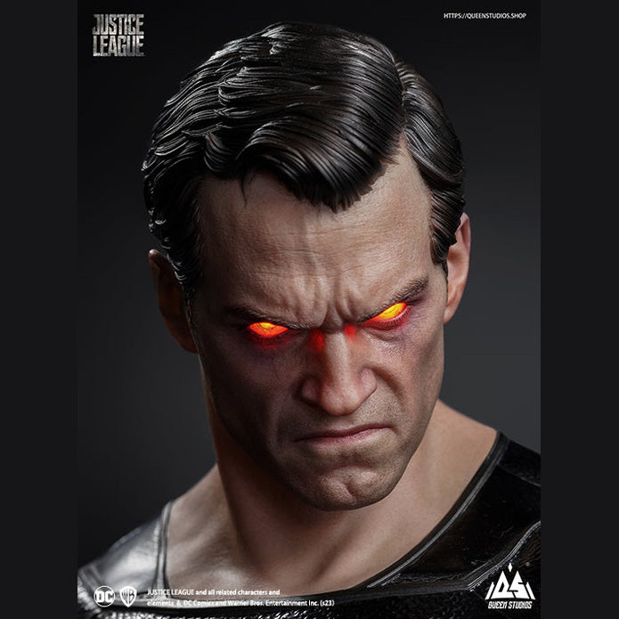 DC Superman (Black Suit) 1/3 Scale Statue (Premium Edition) By Queen Studios - Medaid International