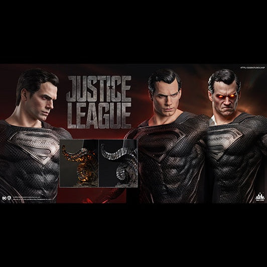 DC Superman (Black Suit) 1/3 Scale Statue (Premium Edition) By Queen Studios - Medaid International