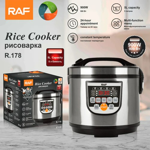 RAF 5L Multifunctional Electric Rice Cooker R178 - Medaid International