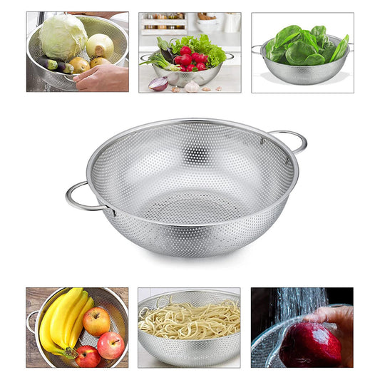 Stainless Steel Micro-Perforated Colanders Strainers - Medaid