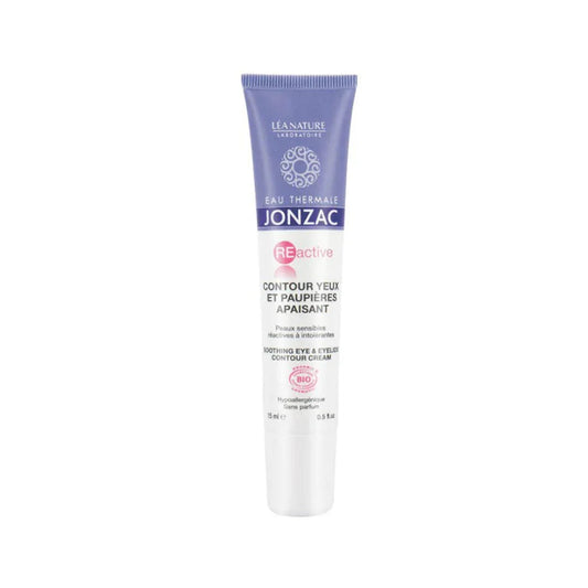 Jonzac Reactive Soothing Eye & Eyelids Contour Cream - 15 ml - Medaid