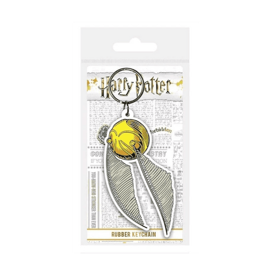 HARRY POTTER - SNITCH (RUBBER KEYCHAIN) By Pyramid - Medaid International