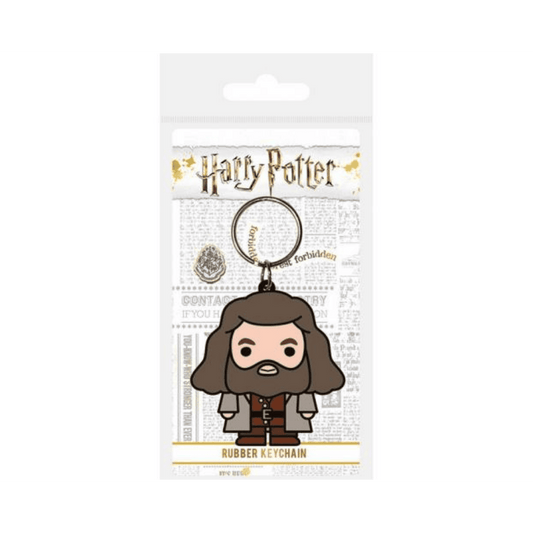 HARRY POTTER - HAGRID CHIBI (RUBBER KEYCHAIN) By Pyramid - Medaid International
