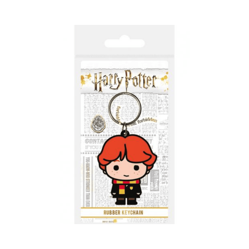 HARRY POTTER - RON WEASLEY CHIBI (RUBBER KEYCHAIN) By Pyramid - Medaid International