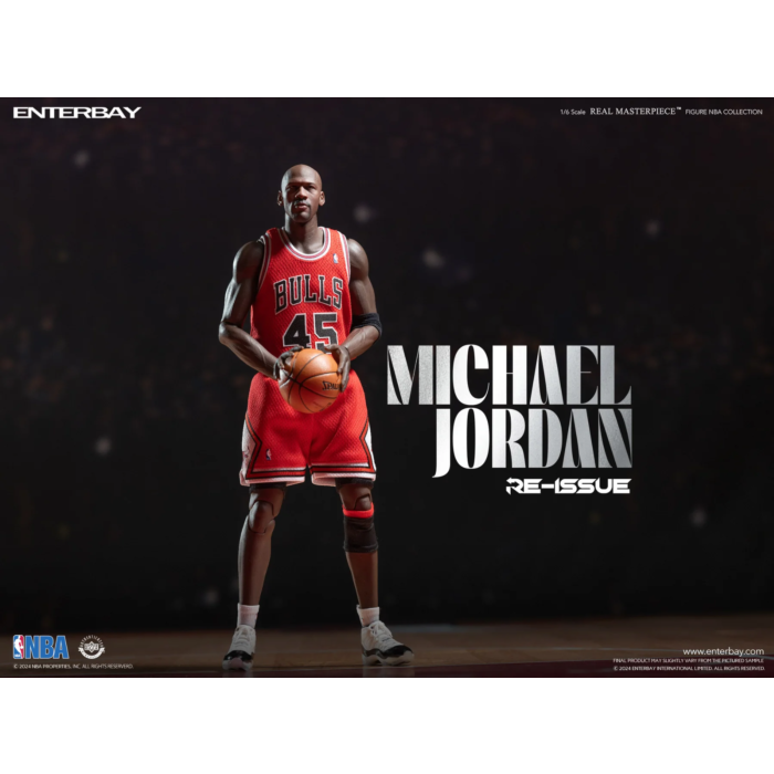NBA Basketball - Michael Jordan (I'm Back #45) 1/6th Scale Action Figure By Enterbay - Medaid International