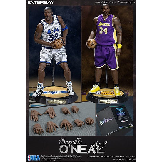 NBA: Shaquille O'Neal - Collection Real Masterpiece 1:6 Actionfigur - Limited 2-Pack Edition by Enterbay - Medaid International