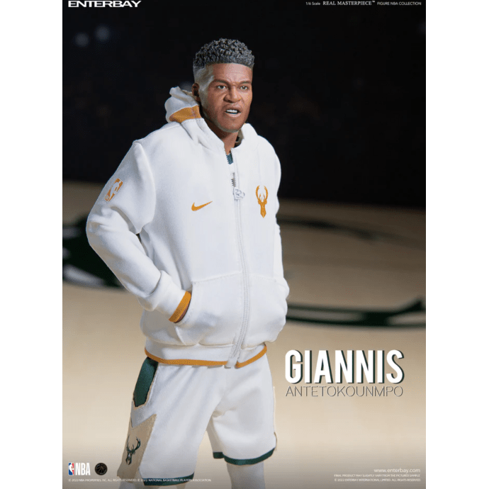 NBA Basketball - Giannis Antetokounmpo Real Masterpiece 1/6th Scale Action Figure - Medaid International