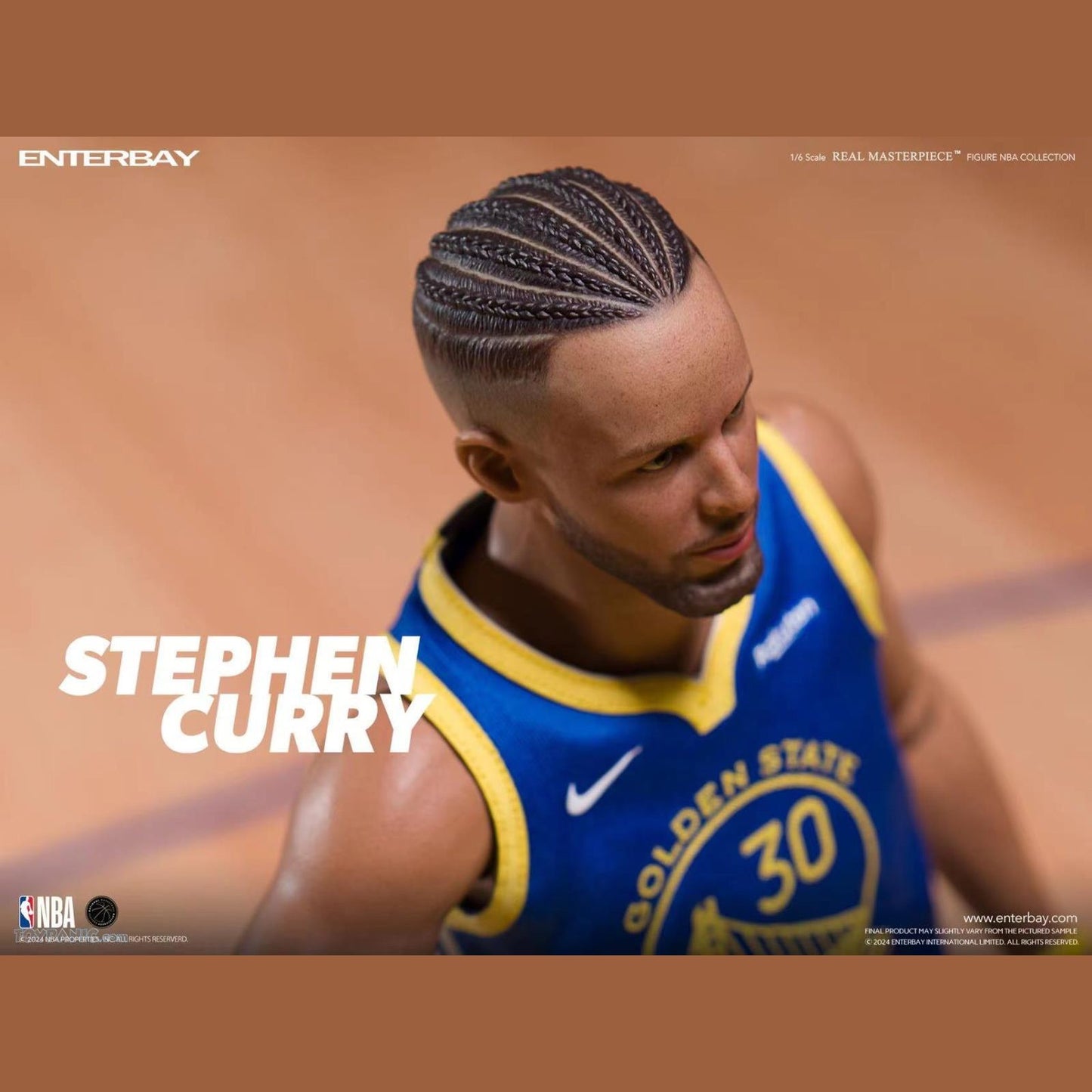 NBA Basketball - Stephen Curry 1/6th Scale Action Figure By Enterbay - Medaid International